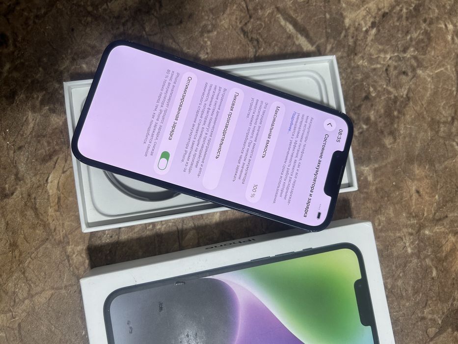 Айфон 14 6/256gb 100%