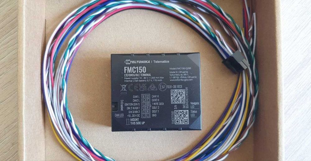 Tracker GPS Auto 4G Teltonika FMC150 CAN Bus Nou Sigilat