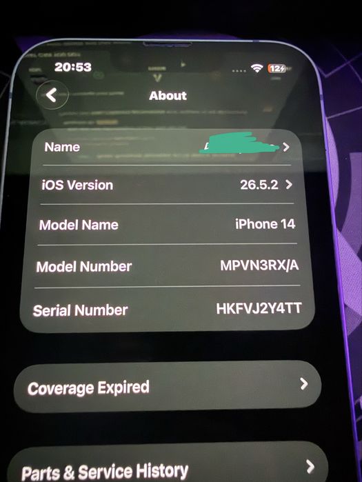 Iphone 14 blue impecabil