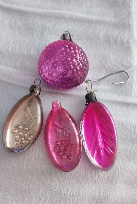 Елочные игрушки советские