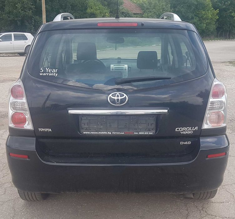 Toyota Corolla Verso 2.2 D4D на части Тойота Корола Версо на части