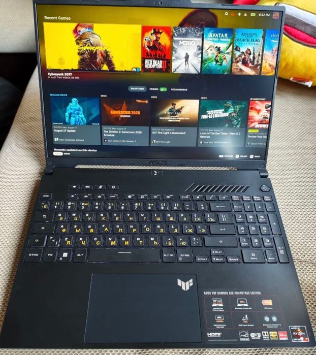 Asus TUF Gaming A16 Advantage edition