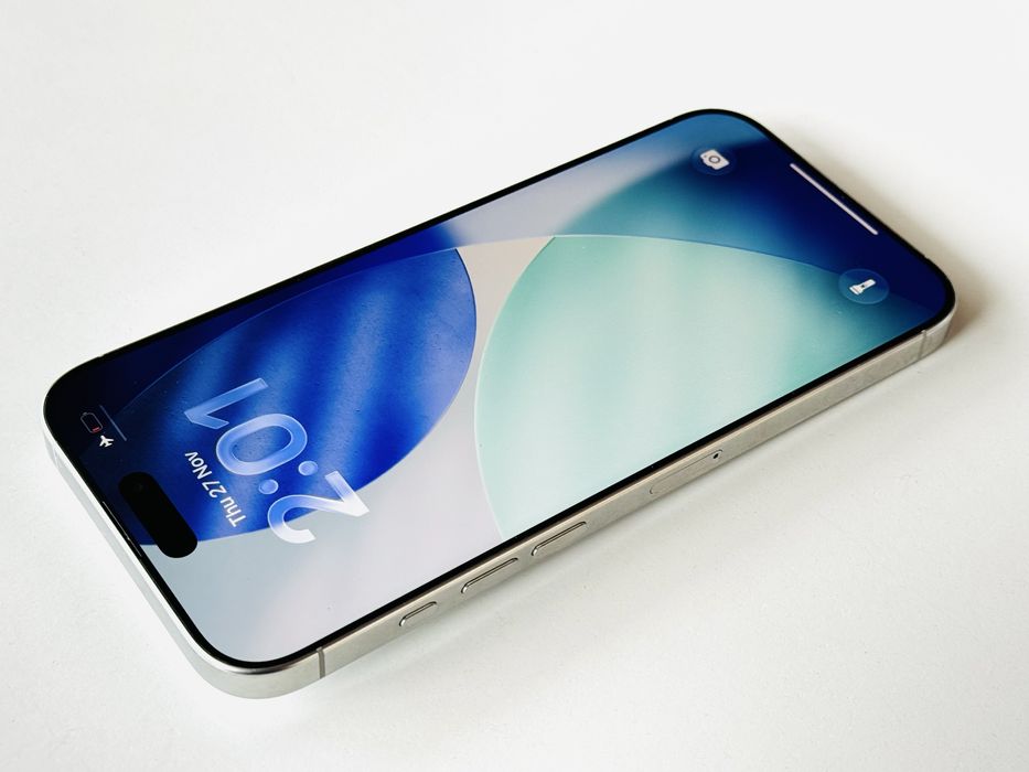 Iphone 16 Pro Max 256GB White 100% Батерия!  Гаранция 6 месеца