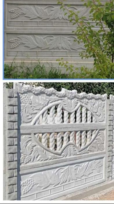 Garduri din placi beton