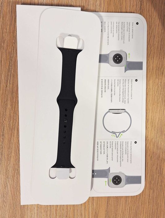 Curea Apple Watch Series 11 - 42mm Space Black - S/M