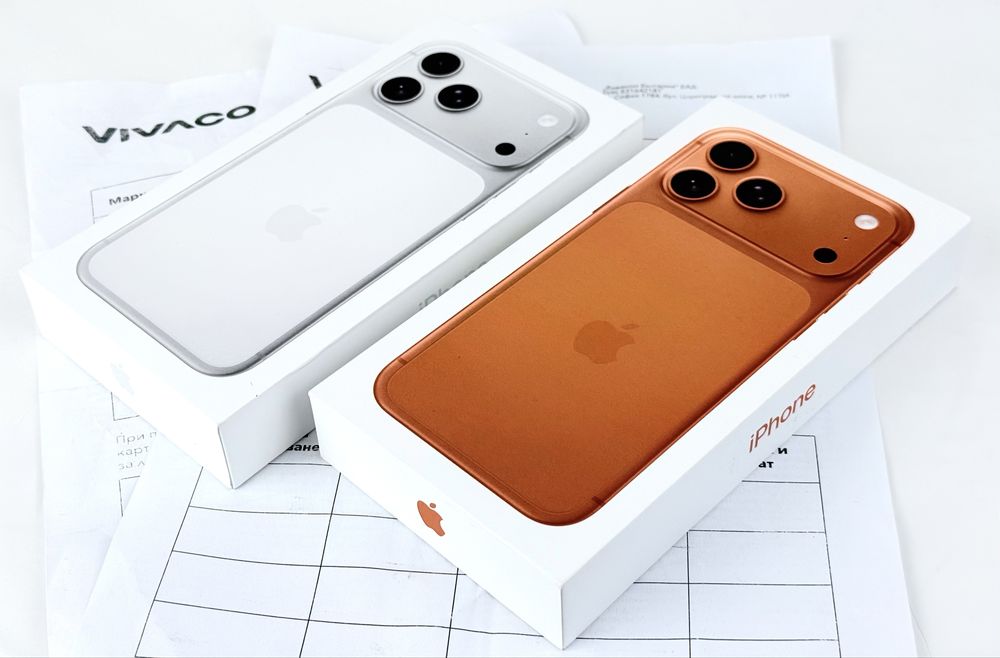 НОВ! Apple iPhone 17 Pro Max 512GB Orange / Silver / Blue 2г. Гаранция
