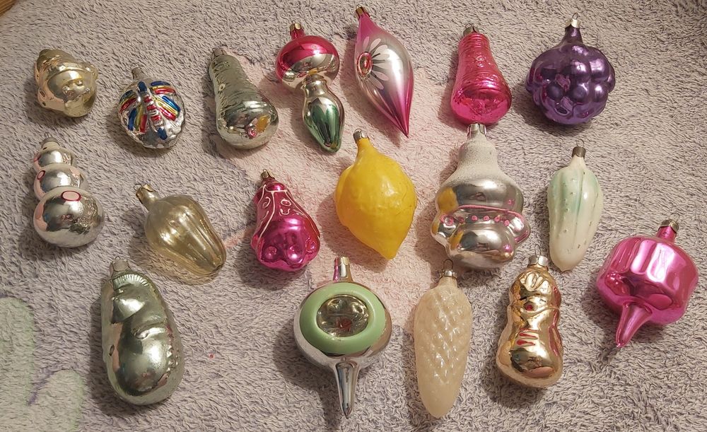 Советские елочные игрушки