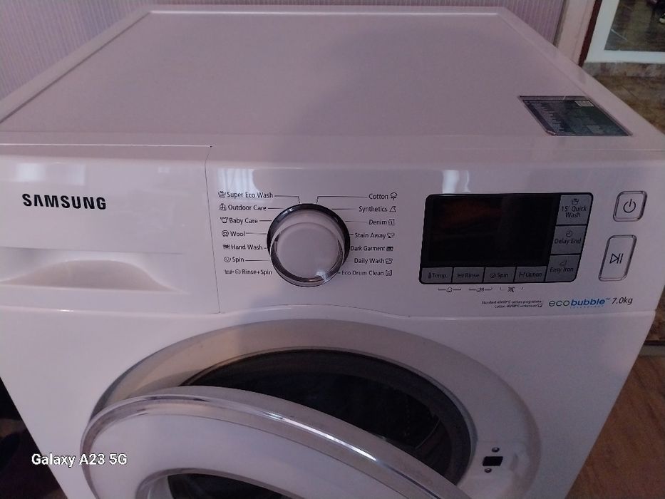 Пералня  САМСУНГ  ecobubble 7.0kg