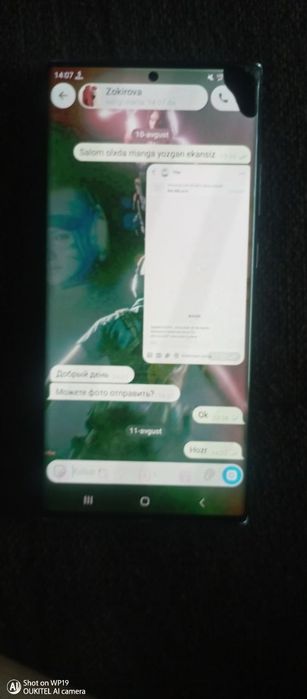 Samsung note 20 ultra  ekran sotiladi