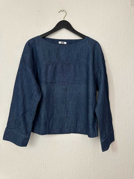 Топ от деним Uniqlo