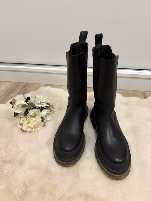 Боти естествена кожа Garment Project