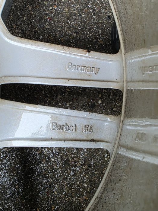 Джанти с гуми Mercedes W204 АМG Спорт Пакет Borbet К4 17' ОРИГИНАЛНИ