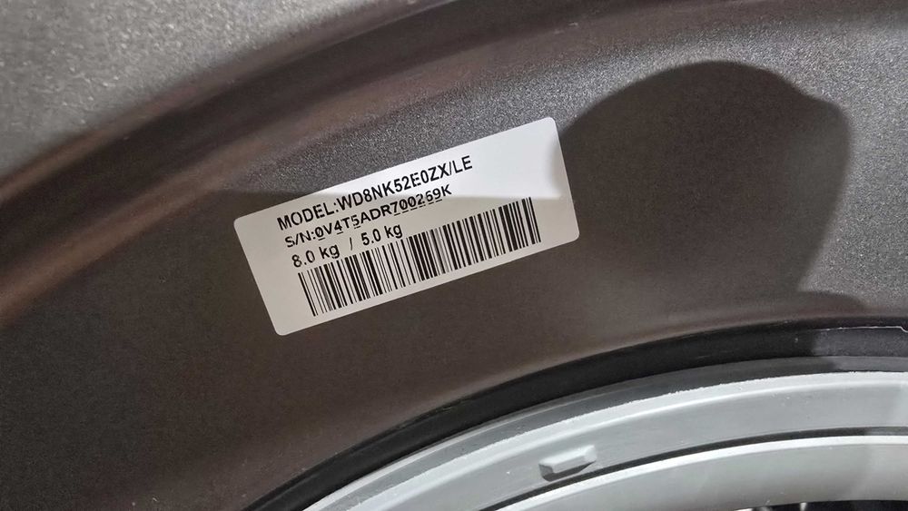 Masina de spalat cu uscator 2 in 1 Samsung 8kg