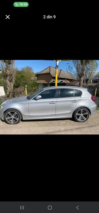 Bmw seria 1, 118d 
2.0d
2009
Cutie manuala 
Jante pe 17 cu cauciucuri de iarna noi ,cumpărate in decembrie (225 45 17)
Încălzire in scaune 
Clima in 2