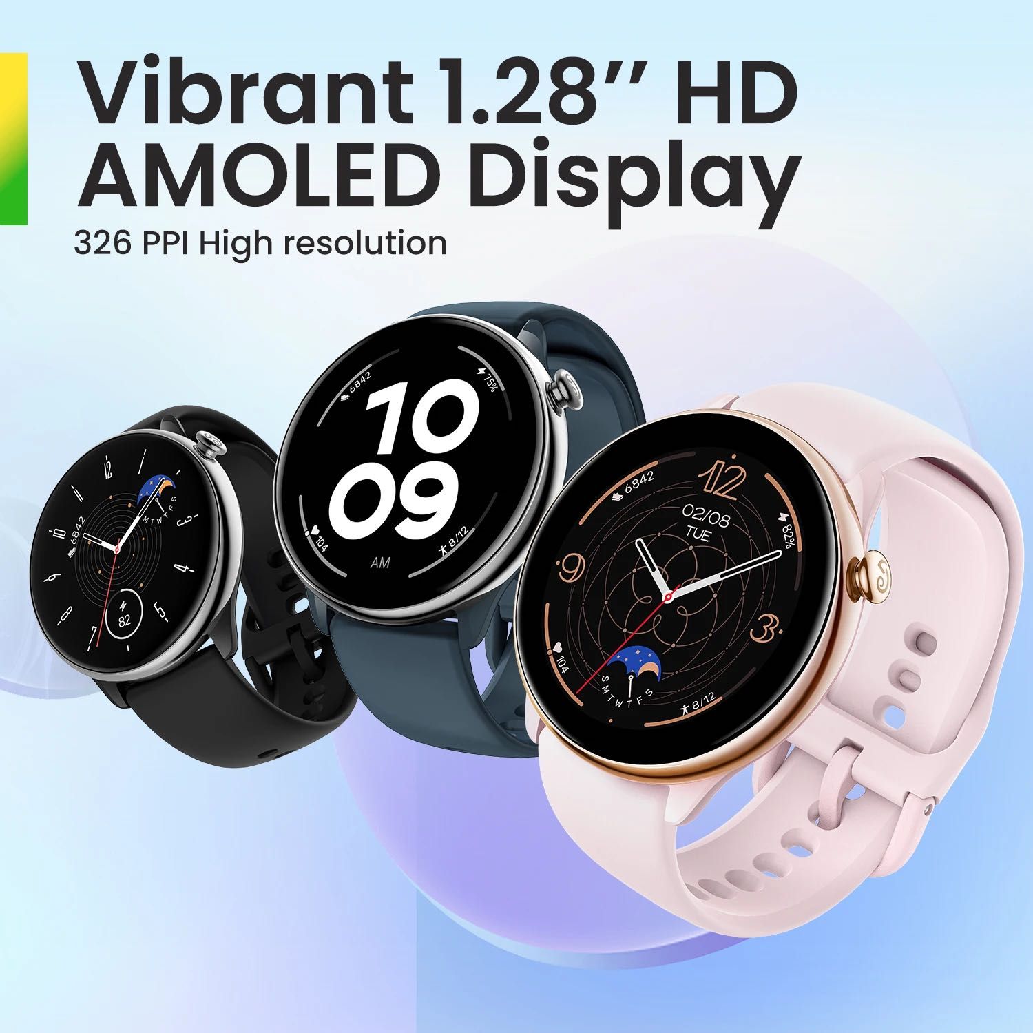 Xiaomi Смарт,Умный-часы Amazfit GTR Mini Misty Pink: 110 у.е ...