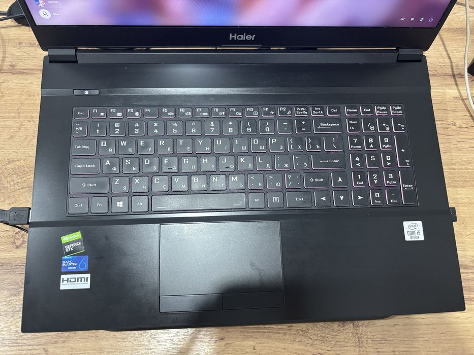 продам игровой ноутбук haier gg1700a