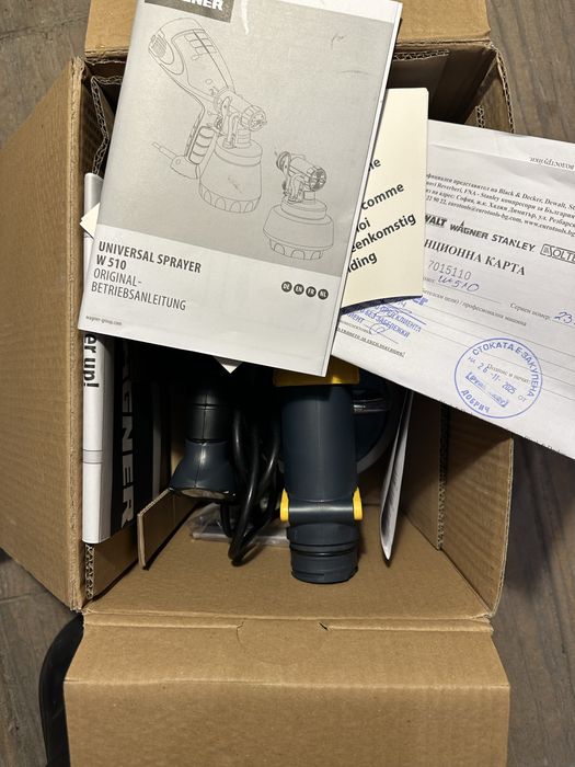 WAGNER W510 пистолет за боядисване