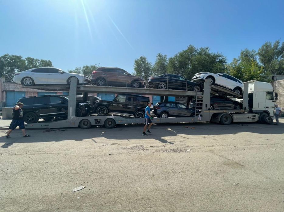 Перевозка автомобиля автовозом