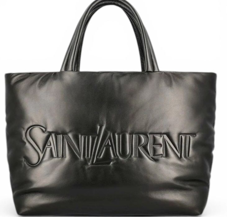 YSL leather tote