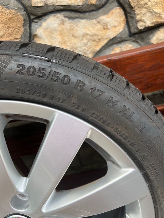 Джанти с гуми 17 5х112 Фолксваген Djanti s gumi 17 5x112 VW Originalni