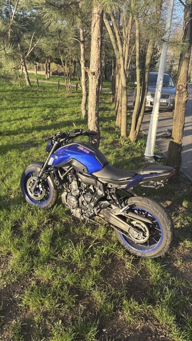 Vand Yamaha MT-07 Limitat A2(acte) si evacuare trecuta in talon