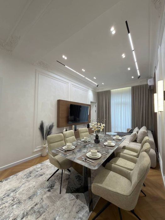 Продается 4х ком квартира в новостройке, ор-р: Макро Oq Saroy, 97м²