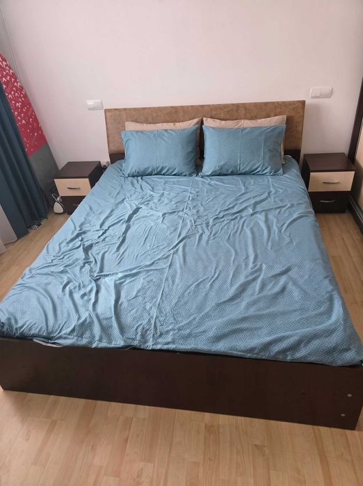 Set pat matrimonial 160x200 + 2 nopriere