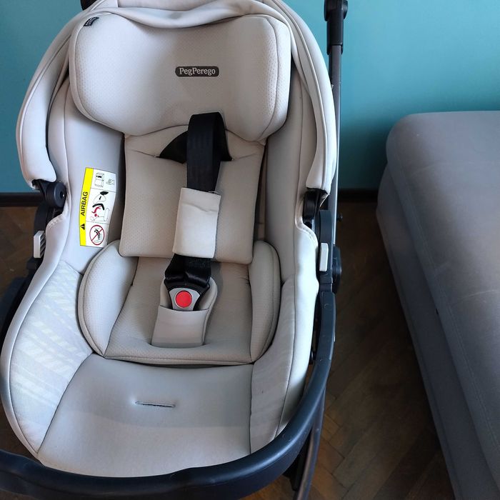 Детска количка Peg Perego Book 51 Primoviaggio SL 3 в 1 сребриста