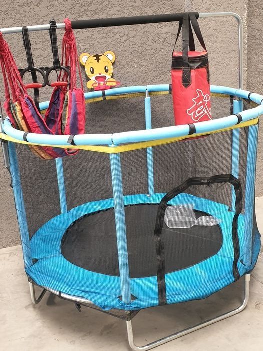 Каркасный батуте Диаметр 150. БЕСПЛАТНАЯ ДОСТАВКА И УСТАНОВКА