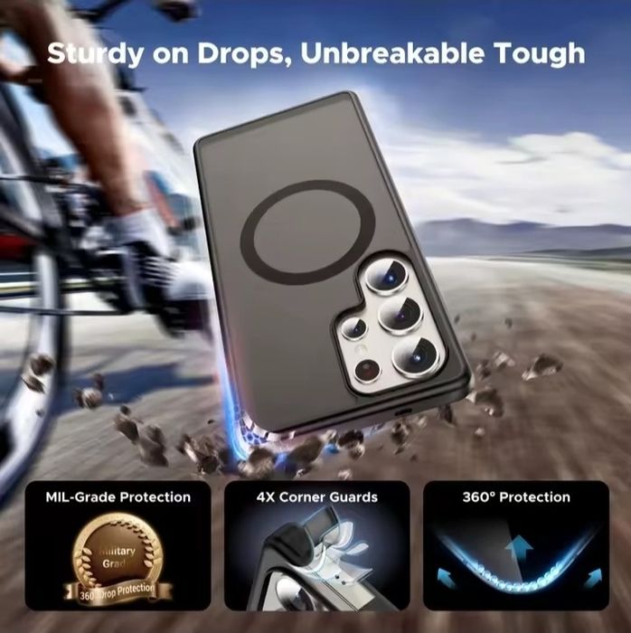 Чехол UGREEN Black для Samsung S25 Ultra