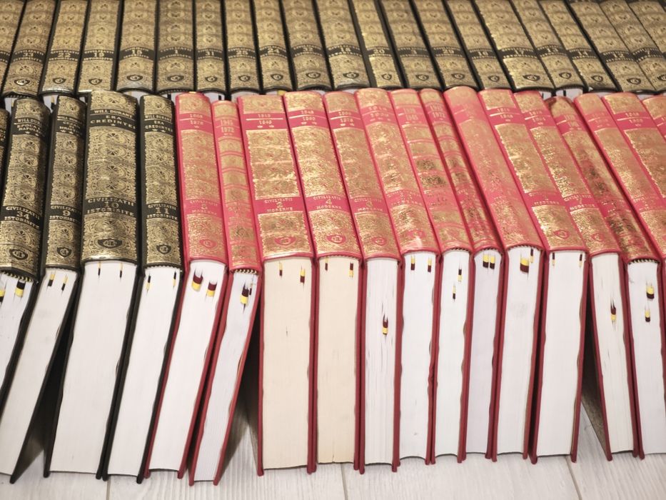 Set  Complet,Civilizații Istorisite, Moderne, Prietenii Cartii, Cartonat, Lux, 52 vol, Will Durant