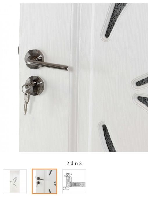 Uși interioare cu geam