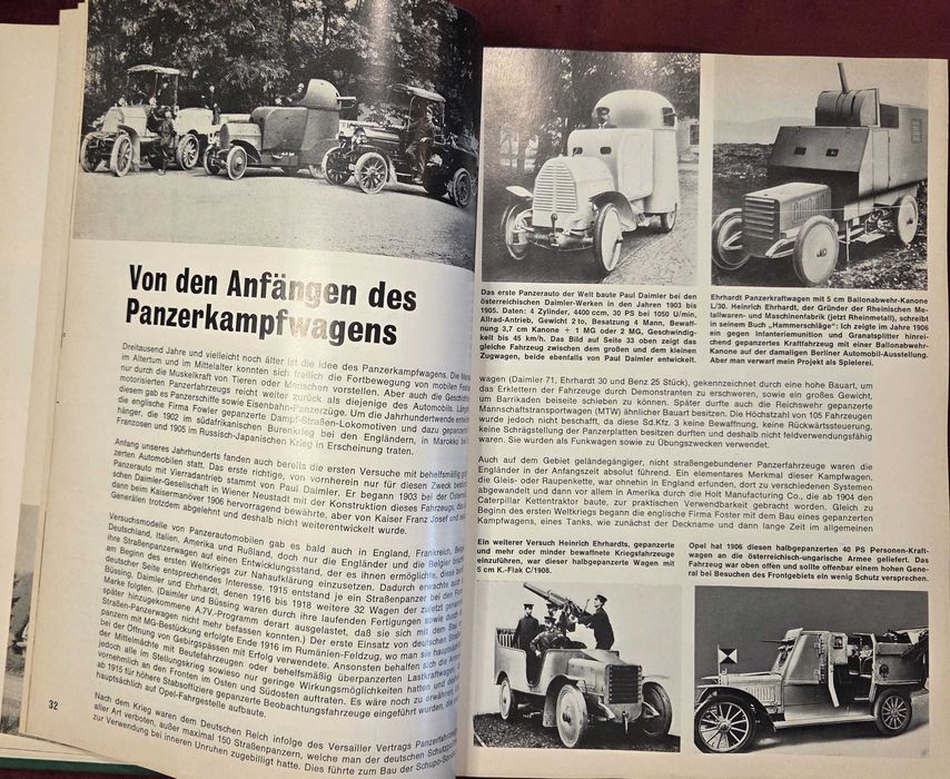 Немски бойни машини на 20ти век / Kraftfahrzeuge und Panzer der Reichswehr, Wehrmacht Und Bundeswehr