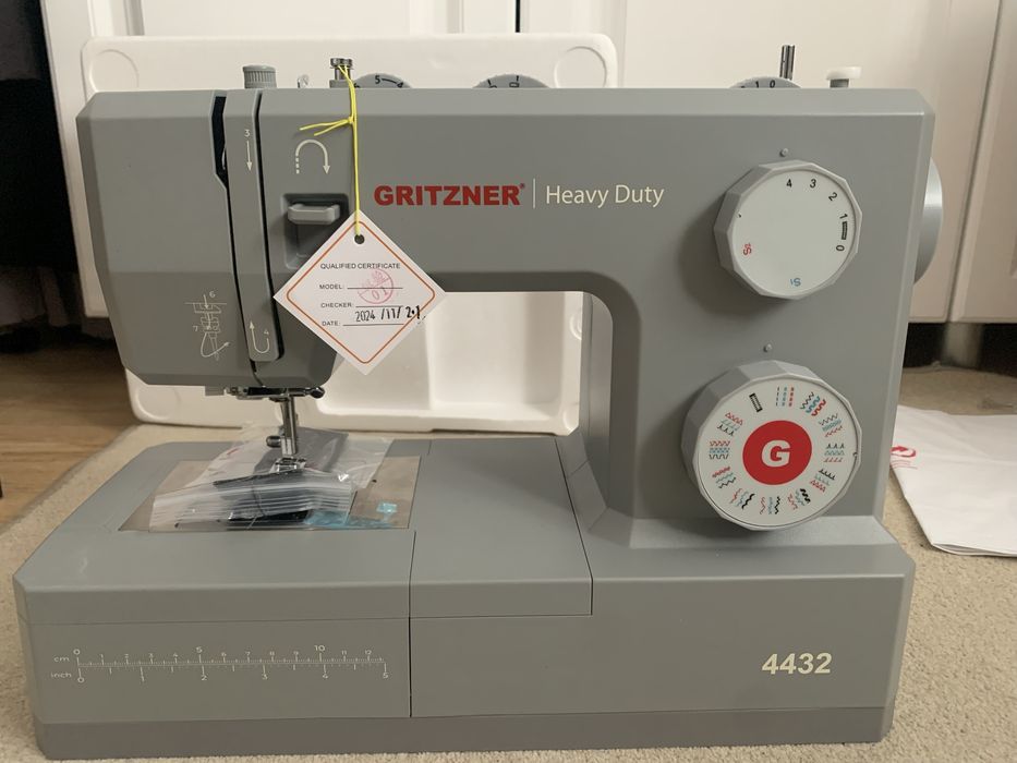 Masina de cusust Gritzner Heavy Duty 4432 - noua,  garantie