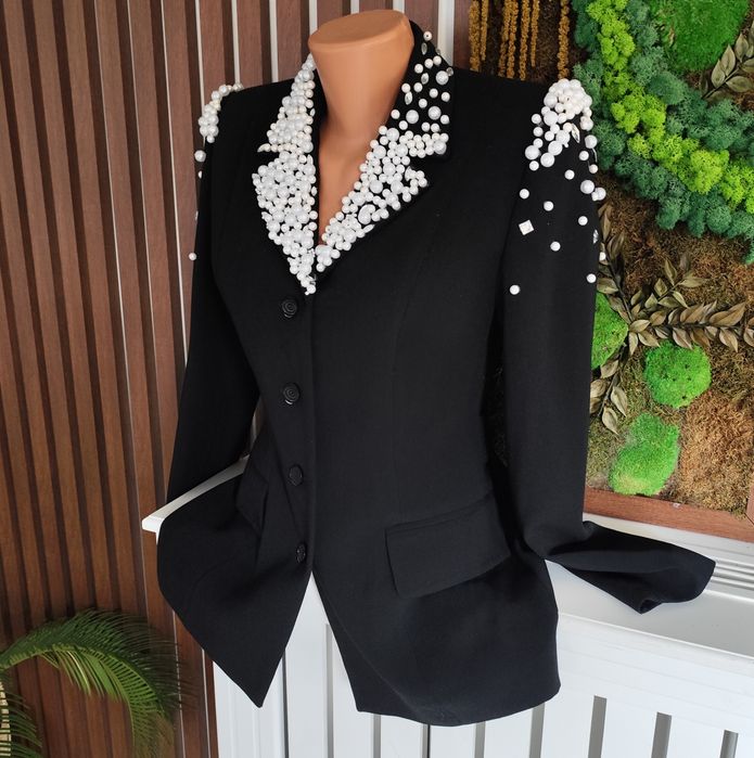 Sacou cu perle superb