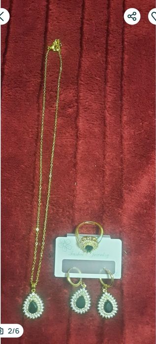 Set placat cu aur nou