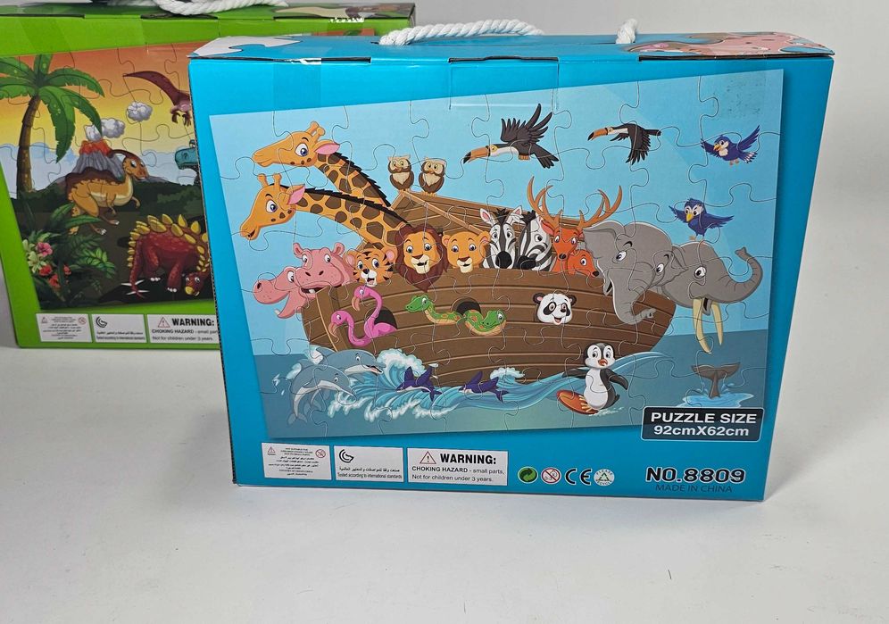 Два модела JUMBO пъзели 48 части с гигантски елементи