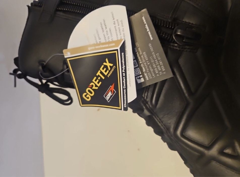 Haix black eagle GTX high zipper 45