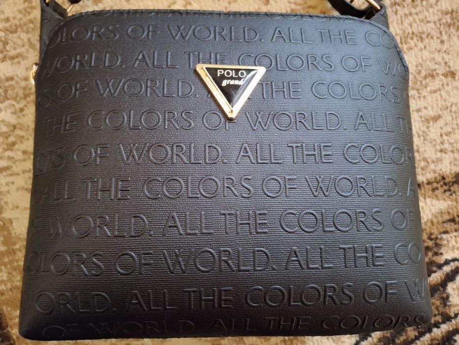 Оригинална чанта за и през рамо POLOGRAND London с 3 отделения