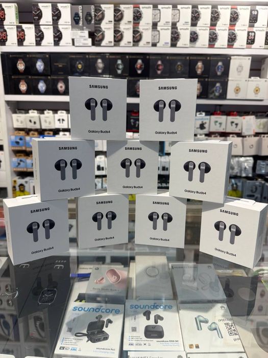 Новый Samsung Galaxy Buds4 and Buds4 Pro New 2026 • Наушники •