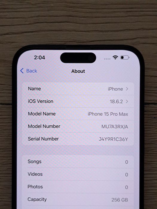 iPhone 15 Pro Max 256GB