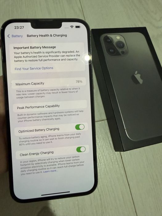 iPhone 13 Pro Max, Graphite, 128GB