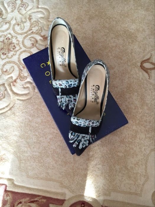 PANTOFI CORYLLUS animal print marime 37