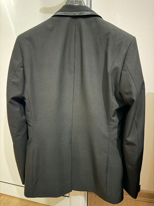 Официален мъжки костюм AGGRESSOR – елегантен черен смокинг