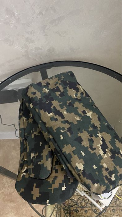 Варежки новые теплые