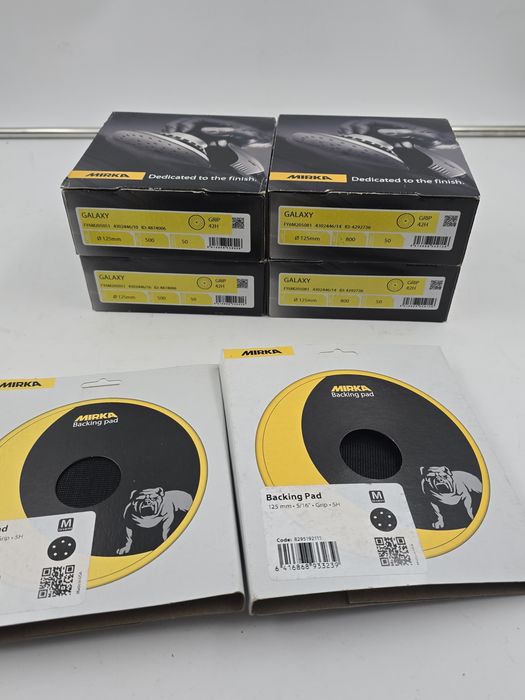 Disc șlefuit Mirka. talpa Mirka
