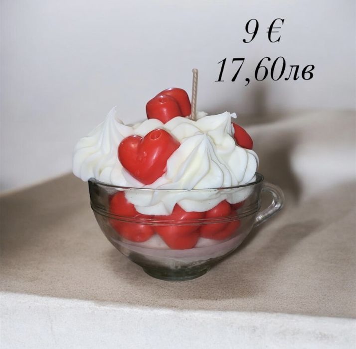 Ароматни свещи от соев водък