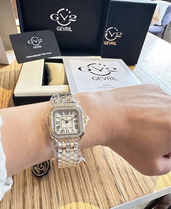 Часы Gevril Milan с бриллиантами