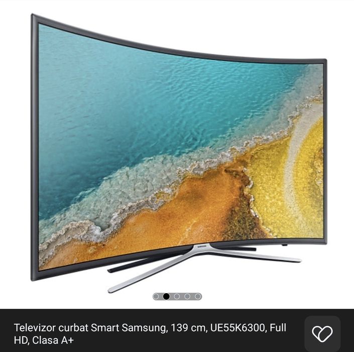 Smart Tv Samsung 139cm curbat