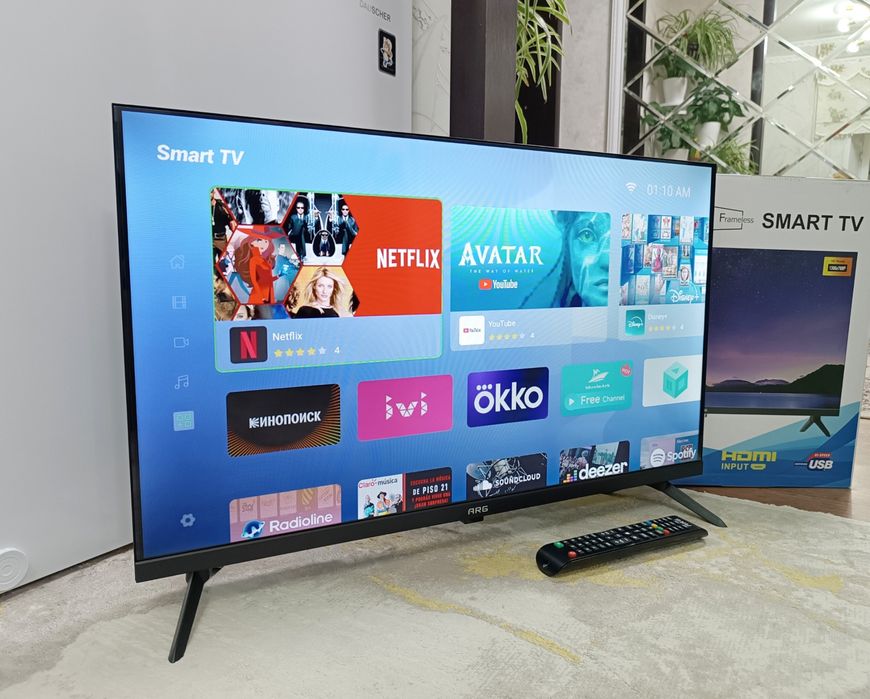 Телевизор Смарт ТВ Wi-fi YouTube ARG.